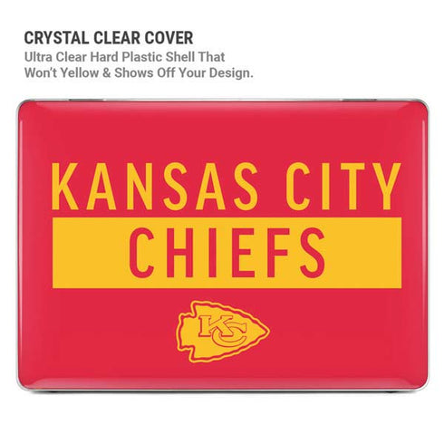 NFL Kansas City Chiefs Red Performance Series MacBook Pro 14in (2021-24) Case plus Skin