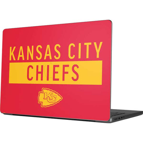 NFL Kansas City Chiefs Red Performance Series Apple MacBook Pro 14-inch Skin