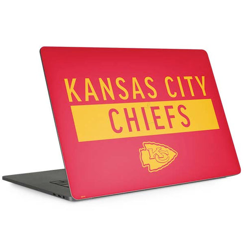 NFL Kansas City Chiefs Red Performance Series MacBook Skins