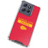NFL Kansas City Chiefs Red Performance Series Moto G 5G (2025) Clear Case