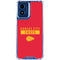 NFL Kansas City Chiefs Red Performance Series Moto G 5G (2024) Clear Case
