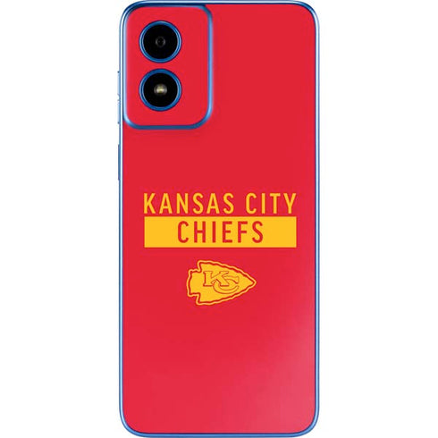 NFL Kansas City Chiefs Red Performance Series Moto G Play 4G (2024) Skin