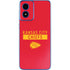 NFL Kansas City Chiefs Red Performance Series Moto G Play 4G (2024) Skin