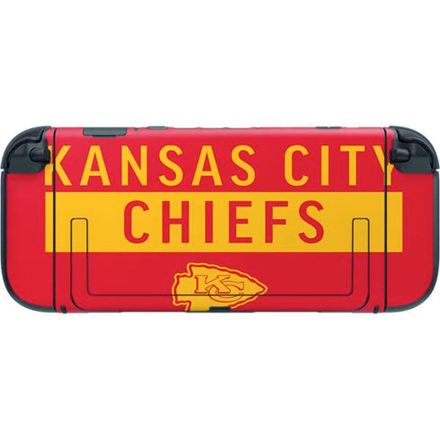 NFL Kansas City Chiefs Red Performance Series Nintendo Switch 2 (2025) with Joy-Con Skin