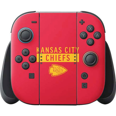 NFL Kansas City Chiefs Red Performance Series Nintendo Skins
