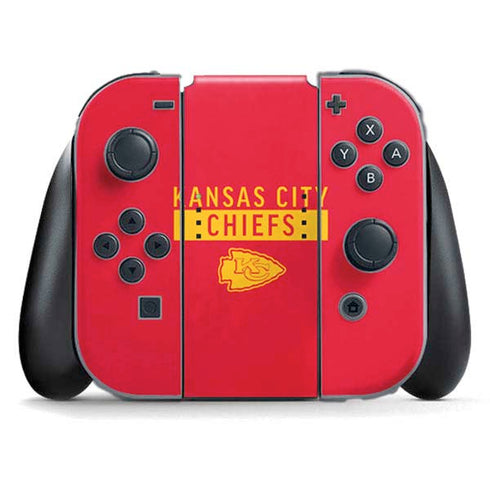 NFL Kansas City Chiefs Red Performance Series Nintendo Skins