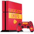 NFL Kansas City Chiefs Red Performance Series PS4 Console and Controller Bundle Skin