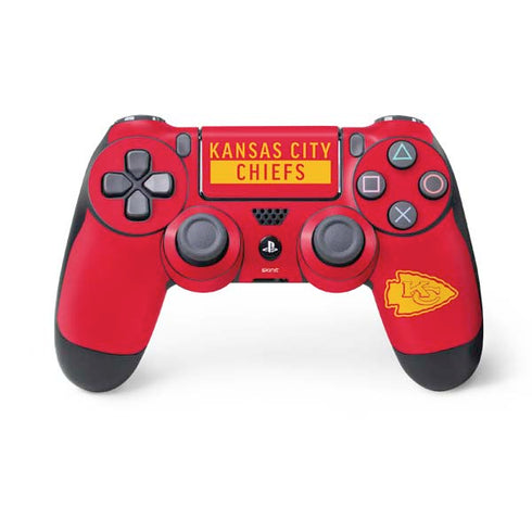 NFL Kansas City Chiefs Red Performance Series PlayStation PS4 Skins