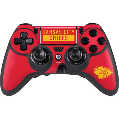 NFL Kansas City Chiefs Red Performance Series PlayStation PS4 Skins
