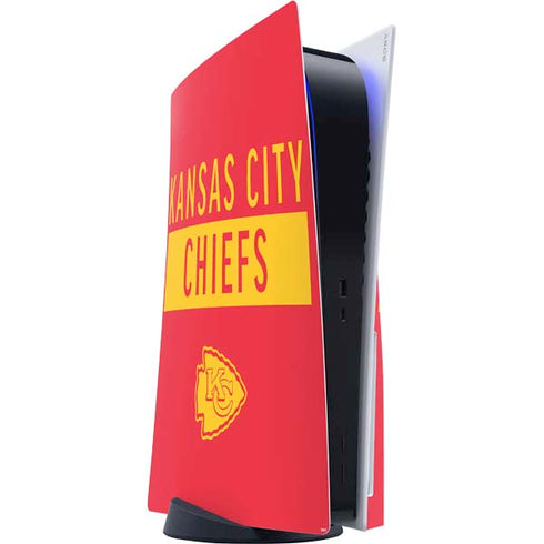 NFL Kansas City Chiefs Red Performance Series PlayStation PS5 Skins