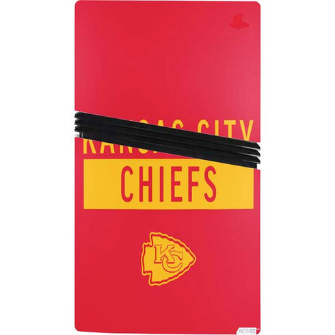 NFL Kansas City Chiefs Red Performance Series PS5 Pro Bundle Skin