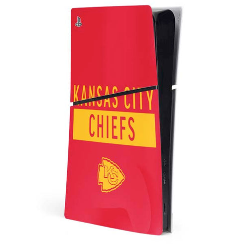 NFL Kansas City Chiefs Red Performance Series PlayStation PS5 Skins