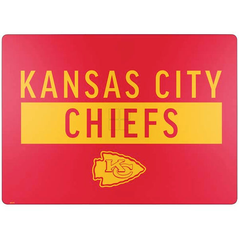 NFL Kansas City Chiefs Red Performance Series Surface Laptop 7 15in Skin