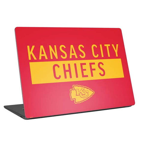 NFL Kansas City Chiefs Red Performance Series Laptop Skins
