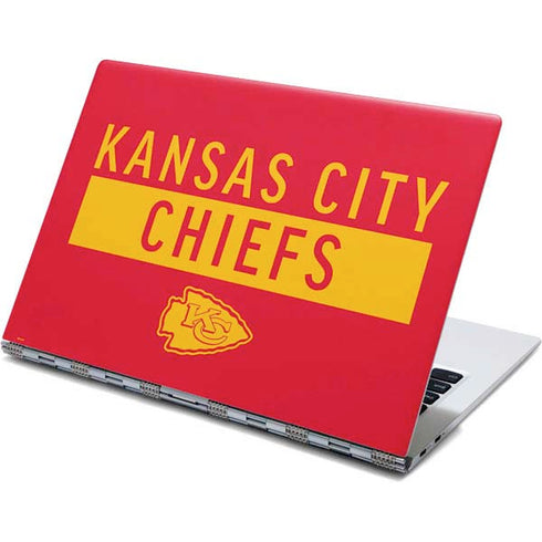 NFL Kansas City Chiefs Red Performance Series Yoga 910 2-in-1 14in Touch-Screen Skin