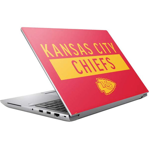 NFL Kansas City Chiefs Red Performance Series HP ZBook Fury 16 G10 Skin