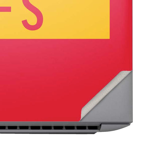 NFL Kansas City Chiefs Red Performance Series HP ZBook Fury 16 G10 Skin