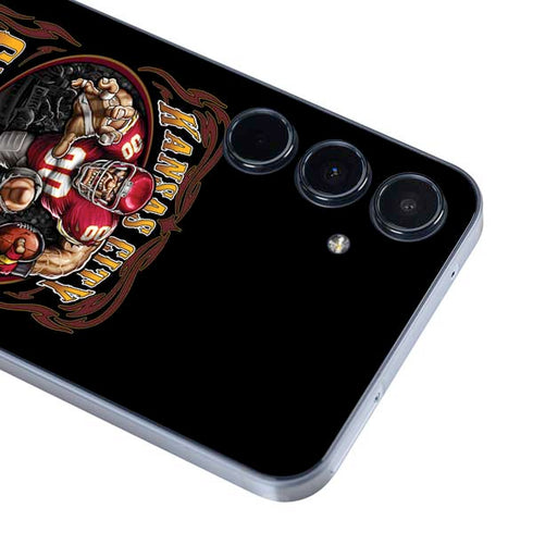 Liquid Blue NFL Kansas City Chiefs Running Back Galaxy A36 5G Skin