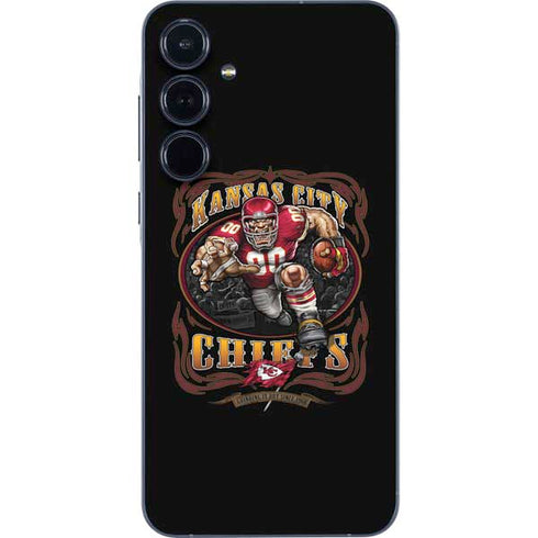 Liquid Blue NFL Kansas City Chiefs Running Back Galaxy A55 5G Skin