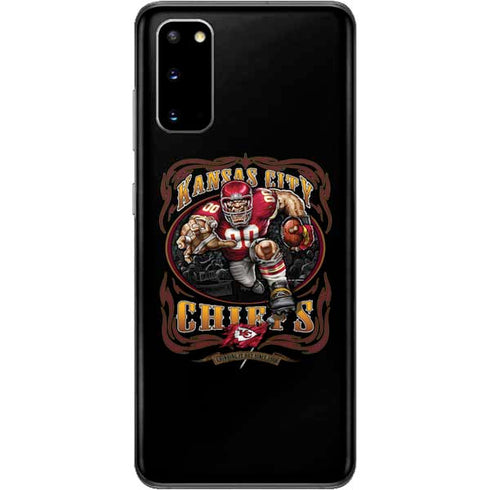Liquid Blue NFL Kansas City Chiefs Running Back Galaxy S20 Skin
