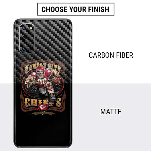 Liquid Blue NFL Kansas City Chiefs Running Back Galaxy S20 Skin