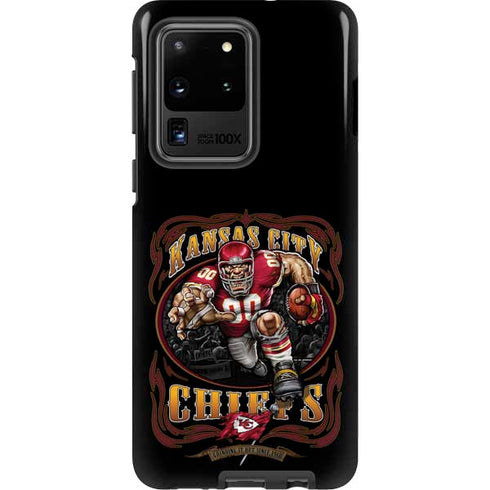 Liquid Blue NFL Kansas City Chiefs Running Back Galaxy S20 Ultra 5G Pro Case