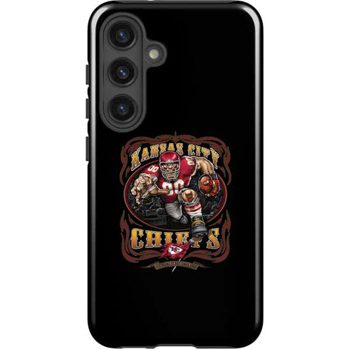 Liquid Blue NFL Kansas City Chiefs Running Back Galaxy S25 Impact Case