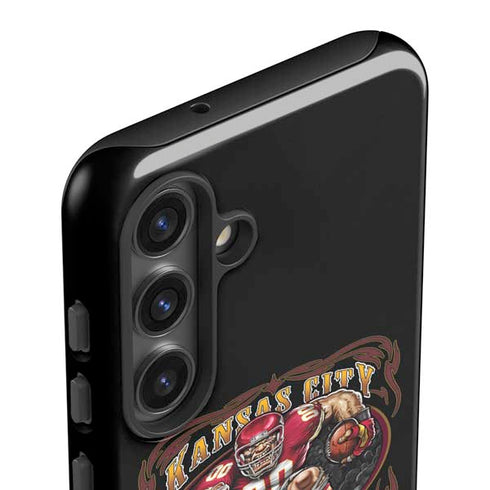 Liquid Blue NFL Kansas City Chiefs Running Back Galaxy S25 Impact Case