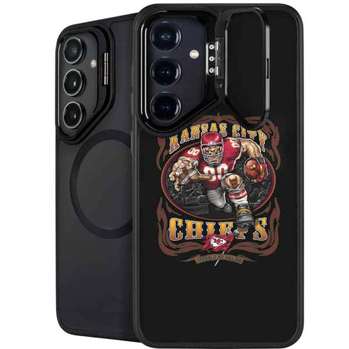 Liquid Blue NFL Kansas City Chiefs Running Back Galaxy S25 Plus Kickstand Case