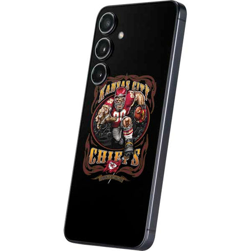 Liquid Blue NFL Kansas City Chiefs Running Back Galaxy S25 Plus Skin