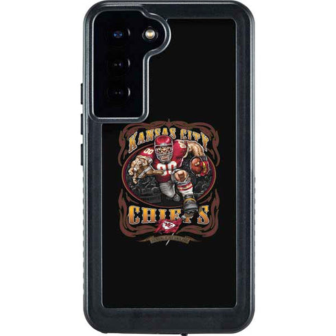 Liquid Blue NFL Kansas City Chiefs Running Back Galaxy S24 Plus Waterproof Case