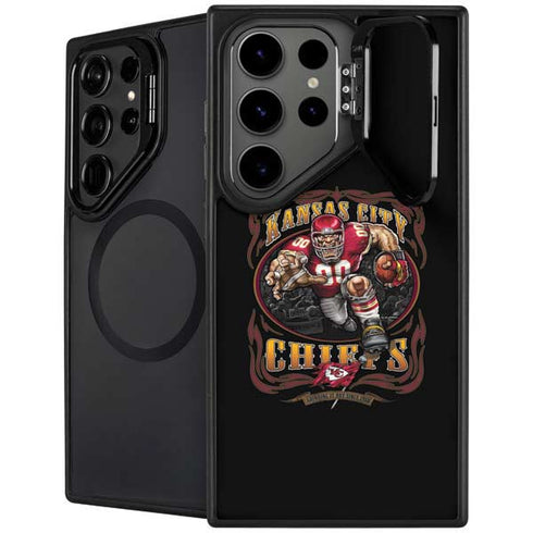 Liquid Blue NFL Kansas City Chiefs Running Back Galaxy S25 Ultra Kickstand Case