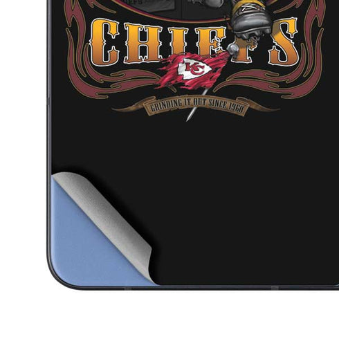 Liquid Blue NFL Kansas City Chiefs Running Back Galaxy Z Fold5 5G Skin