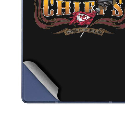 Liquid Blue NFL Kansas City Chiefs Running Back Galaxy Z Fold6 Skin