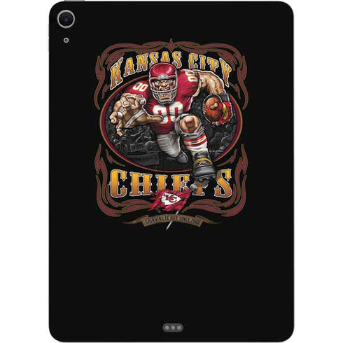 Liquid Blue NFL Kansas City Chiefs Running Back Apple iPad Air Skin