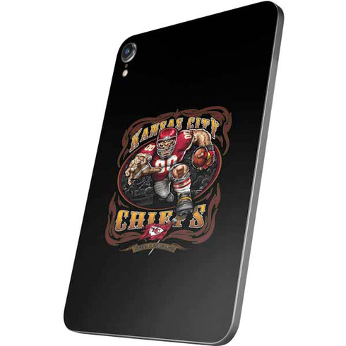 Liquid Blue NFL Kansas City Chiefs Running Back Apple iPad Mini Skin