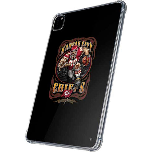 Liquid Blue NFL Kansas City Chiefs Running Back iPad Pro 11in (2024) Clear Case