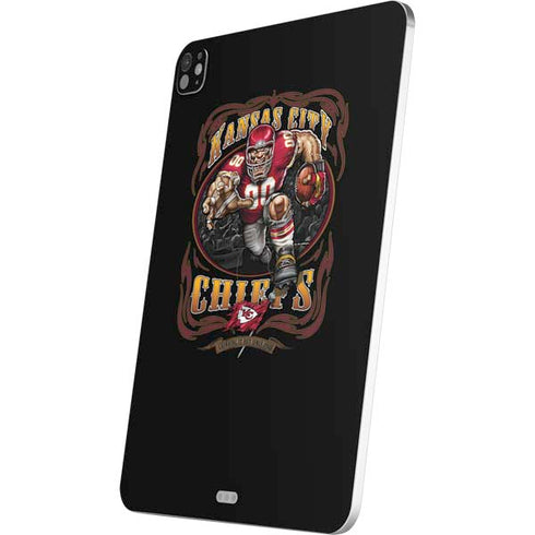 Liquid Blue NFL Kansas City Chiefs Running Back iPad Pro 13in M4 (2024) Skin