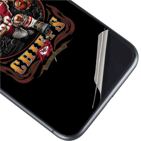 Liquid Blue NFL Kansas City Chiefs Running Back iPhone 11 Skin