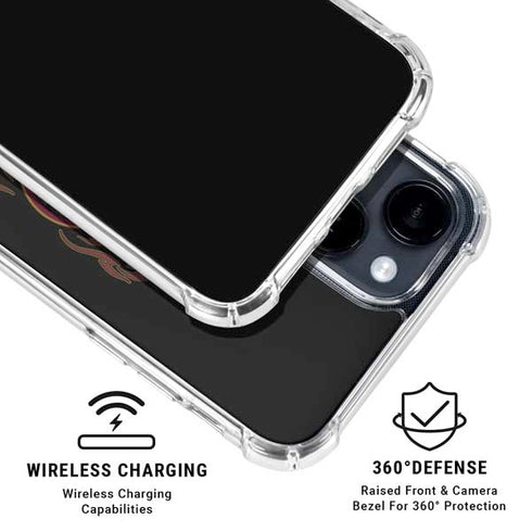 Liquid Blue NFL Kansas City Chiefs Running Back iPhone 15 Clear Case