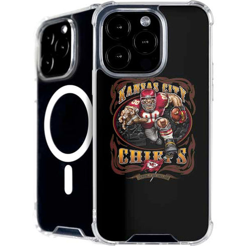 Liquid Blue NFL Kansas City Chiefs Running Back iPhone 16 Pro MagSafe Case