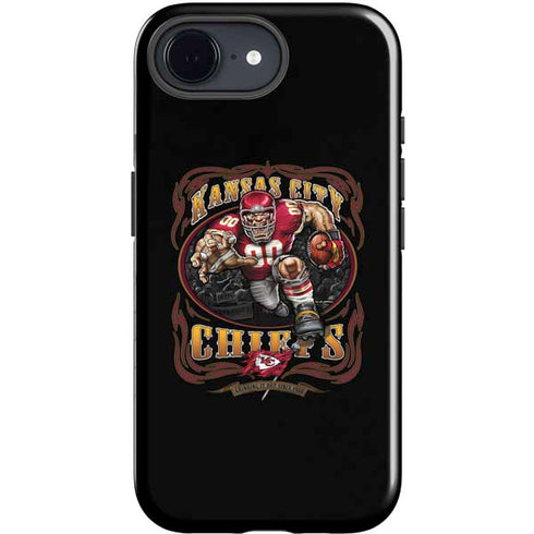 Liquid Blue NFL Kansas City Chiefs Running Back iPhone 16e Impact Case
