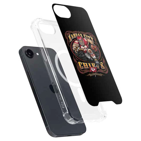 Liquid Blue NFL Kansas City Chiefs Running Back iPhone 16e MagSafe Case