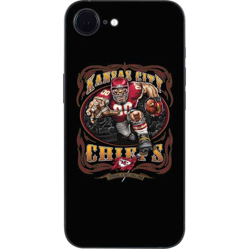 Liquid Blue NFL Kansas City Chiefs Running Back iPhone 16e Skin