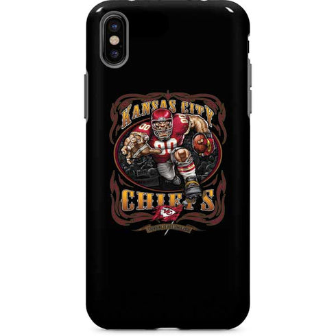 Liquid Blue NFL Kansas City Chiefs Running Back iPhone 8 Pro Case