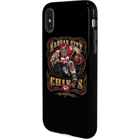 Liquid Blue NFL Kansas City Chiefs Running Back iPhone XS Pro Case