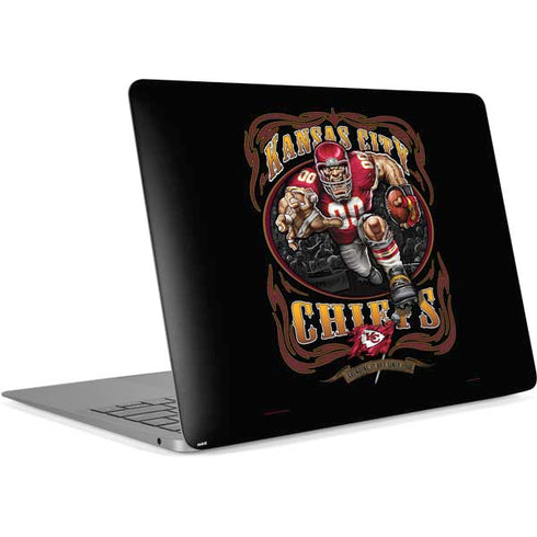 Liquid Blue NFL Kansas City Chiefs Running Back Apple MacBook Air Skin