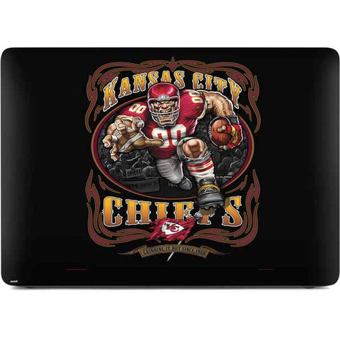 Liquid Blue NFL Kansas City Chiefs Running Back Apple MacBook Air Skin