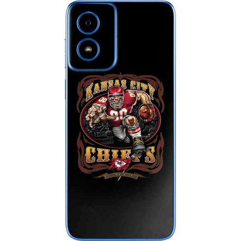 Liquid Blue NFL Kansas City Chiefs Running Back Moto G Play 4G (2024) Skin