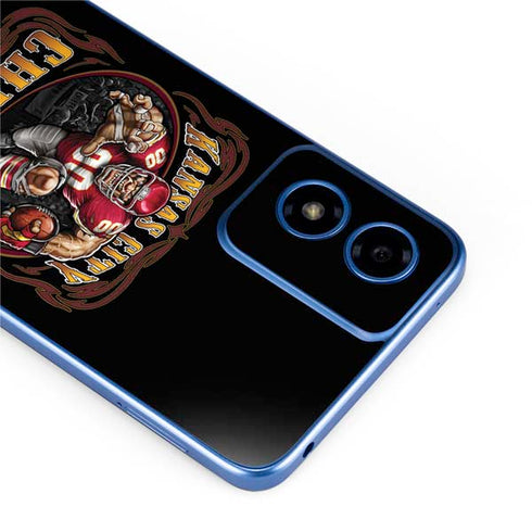 Liquid Blue NFL Kansas City Chiefs Running Back Moto G Play 4G (2024) Skin
